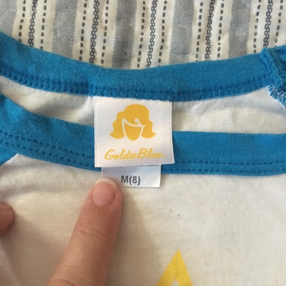 Goldie Blox  Captain Raglan Tee - Picture 3 of 4